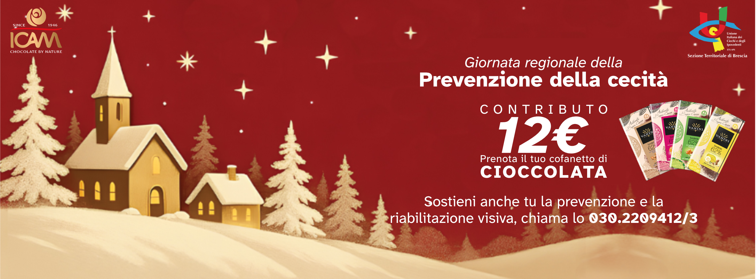 Locandina giornata prevenzione della ciecità 2025